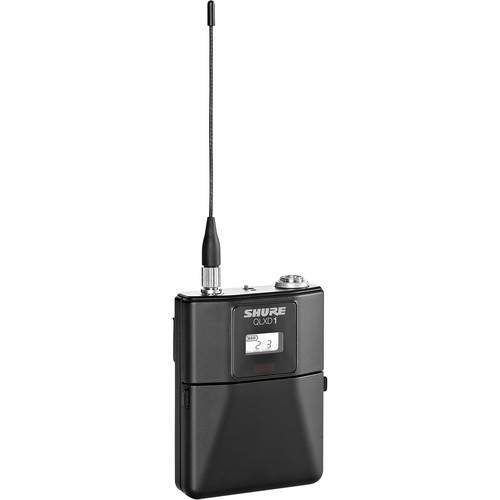 Shure QLXD1-V50 VHF Wireless Bodypack Transmitter (174 to 216 MHz)