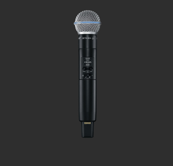 Shure SLXD2/B58-H55 Wireless Handheld Microphone Transmitter with Beta 58 Capsule