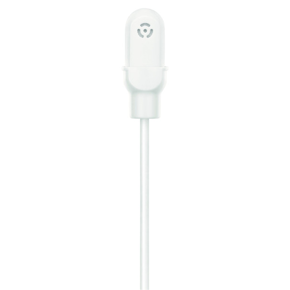 Shure DL4W/O-LM3-A DuraPlex Omnidirectional Lavalier Microphone, White, LEMO Connector