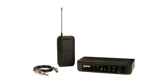 Shure BLX14-H10 Bodypack Wireless System w/WA302 Instrument Cable