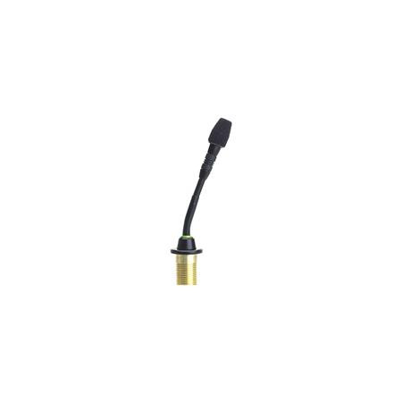 Shure MX405/N 5in Microflex Modular Gooseneck Microphone with Surface Mount Preamp, Black