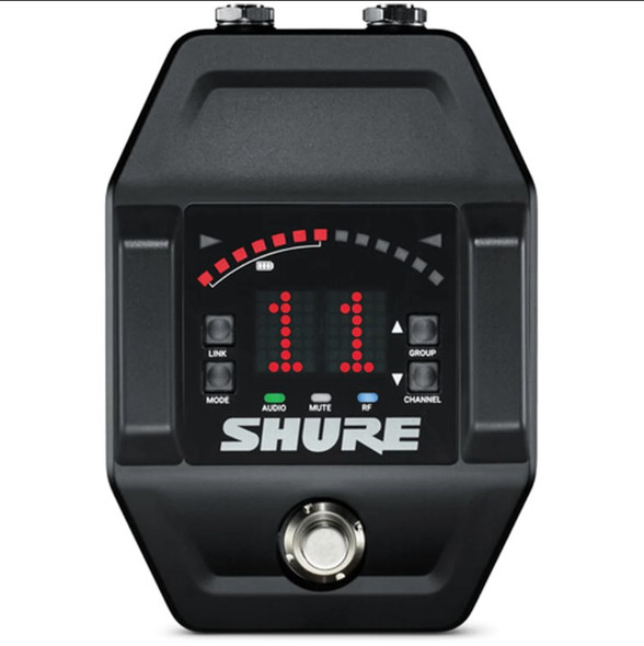 Shure GLXD6+-Z3 Dual-Band Wireless Guitar Pedal Receiver