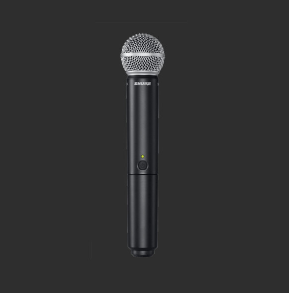 Shure BLX2/SM58-H11 Wireless Handheld Transmitter with SM58 Microphone H11 (572 - 596 MHz)