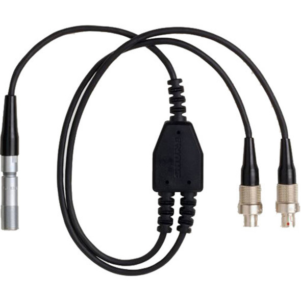 Shure AXT652LEMO3 Y-Cable for AXT100 Bodypack Transmitters
