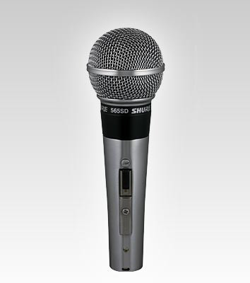 Shure 565SD-LC Cardioid Dynamic, High or Low Z, On-Off Switch