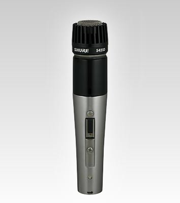 Shure 545SD-LC Cardioid Dynamic, High or Low Z, On-Off Switch