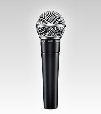 Shure SM58-LC Cardioid Dynamic