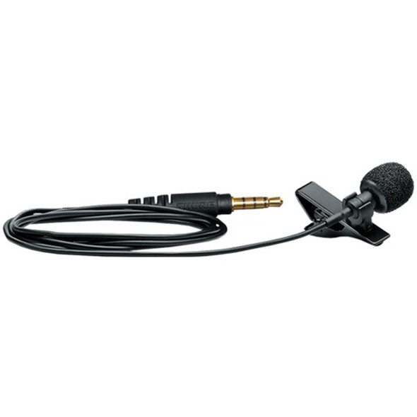 Shure MVL-3.5MM MOTIV MVL Omnidirectional Lavalier Microphone for Smartphones and Tablets