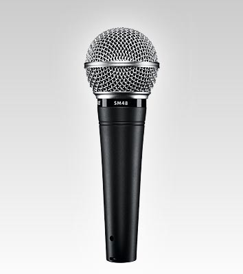 Shure SM48S-LC Cardioid Dynamic, On-Off Switch