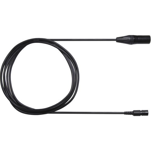 Shure BCASCA-NXLR4 Straight 4-Pin XLR Male Cable for BRH50M/440M/441M Broadcast Headset (7.5')