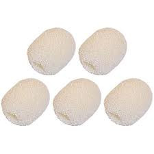 Shure RPM308 White Foam Windscreens for WL50 and WL51 (Contains Five)