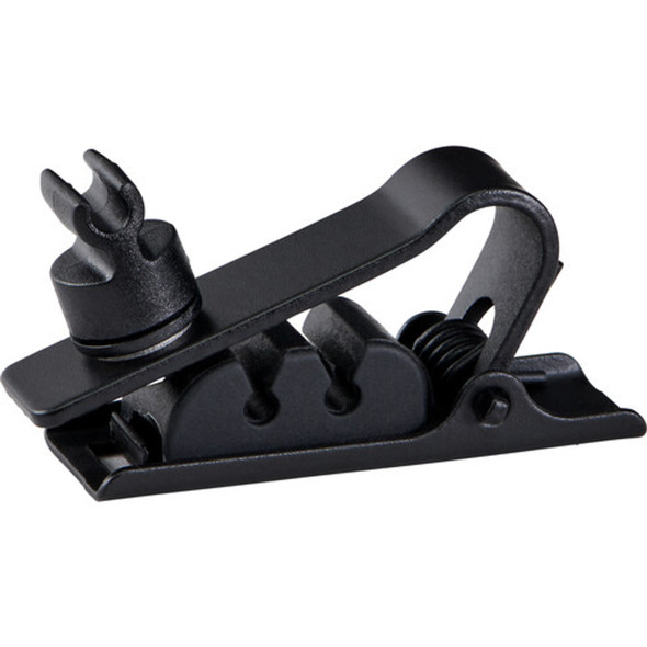 Shure RPMDL4STC/B Single Tie Clip for DL4 DuraPlex Lavalier Microphone (3-Pack)