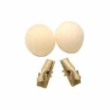 Shure RK304T Tan Foam Windscreens and Tie Clip for SM93, WL93, WL93T (Contains Two of Each)