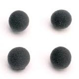 Shure RK355WS Black Foam Windscreens for SM93 (Contains Four)