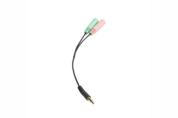 Shure IHAC3.5MM-TRRS Adapter, Dual 3.5mm Female to male 3.5 TRRS
