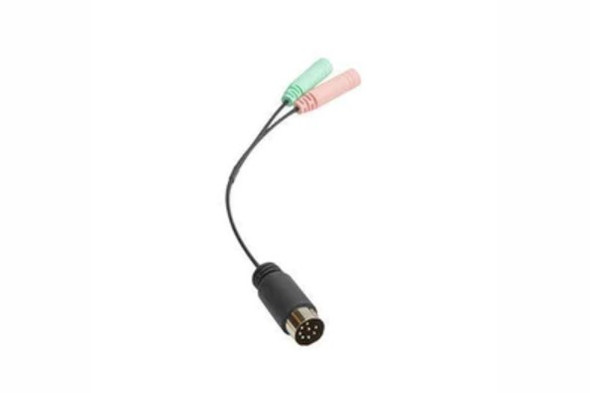 Shure IHAC3.5MM-DIN Adapter, Dual 3.5mm Female to male DIN