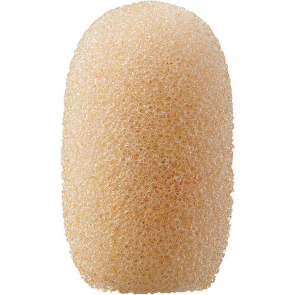 Shure RPMDL4WS/T Foam Windscreen for DL4 and DH5 DuraPlex Microphones (5-Pack), Tan