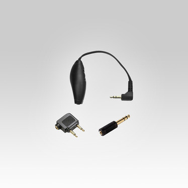 Shure EAADPT-KIT Adapter Kit: combines 1/4in Adapter, Airline Adapter, Volume Control