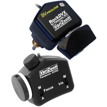 Varizoom VZ-SROCK-ZFI Compact Zoom & Focus/Iris Kit for Panasonic = VZ-ROCK-DVX + VZ-PFI