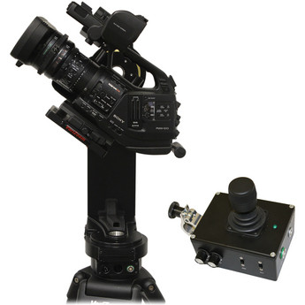 Varizoom VZCINEMAPRO-JR-K4 CPJR Head w/ Deluxe Jibstick Pro Controller Includes 50' Control Cable, 30' Pwr Cbl, Pwr Supply & Case