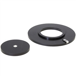 Varizoom VZ-MBA Mitchell Baseplate Adapter for QuickJib/SnapCrane attaches to Mitchell tripod or dolly (plate+washer)