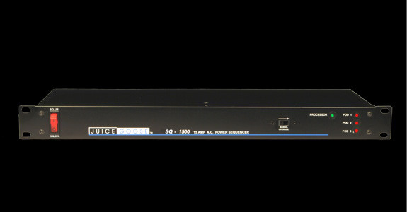 Juice Goose SQ-1500 Rackmount 3 step 15A sequencer. Not a CQ Series product.