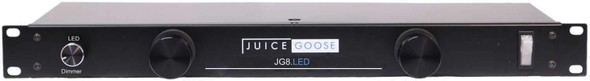 Juice Goose JG8LED Power Distribution Center with LEDs for 19" Rack Systems