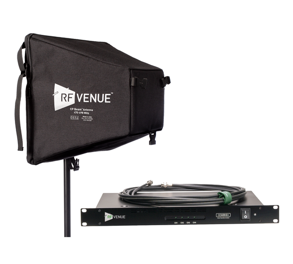 RF Venue COMB4CPB RF Venue 4 Channel In-Ear Monitor Upgrade Pack