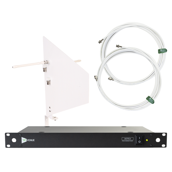 RF Venue D-ARCDISTRO4 Diversity Architectural Antenna DISTRO4 Pack