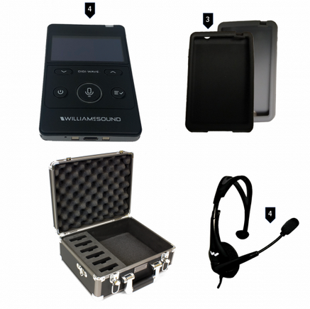 Williams AV DWS COM 4 400 Digi Wave 400 Wireless Intercom System