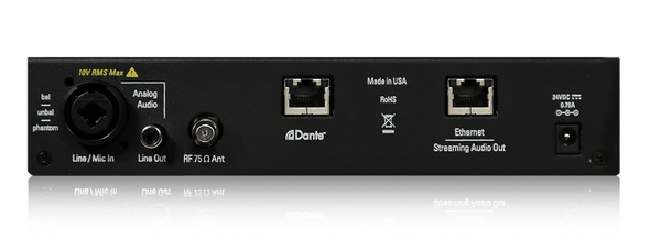 Williams AV FM T55CD-00 FM+ Assistive Listening System with Dante