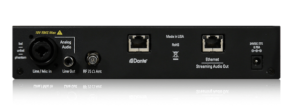 Williams AV FM T55CD-00 FM+ Assistive Listening System with Dante