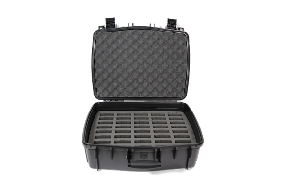 Williams AV CCS 056 DW 40 40 slot foam insert for Digi-Wave transceivers and receivers.