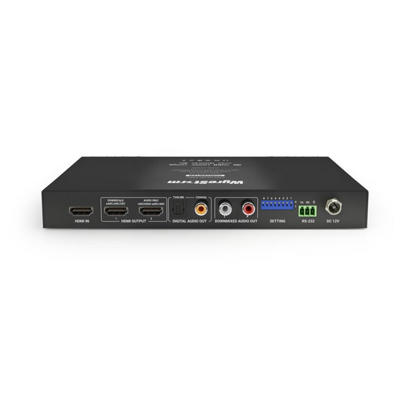 Wyrestorm CON-H2-DD-EARC 4K 60 4 4 4 In-line HDMI scaler with DSP Controlled Audio