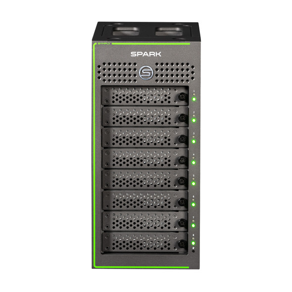 SYMPLY SYSPK-DX88HDT3080B SPARK Desktop 8 Bay Thunderbolt 3 RAID 80TB wo/NANUK Case 5Yr