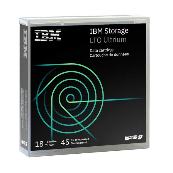 SYMPLY SYMED-IBM-02XW568-O LTO Media - LTO-9 PRE-OPTIMIZED Ultrium Data Cartridge Tape 18TB Native/ 45TB Compressed - IBM