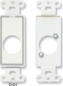 Radio Design Labs D-D1 Single plate for standard and specialty connectors