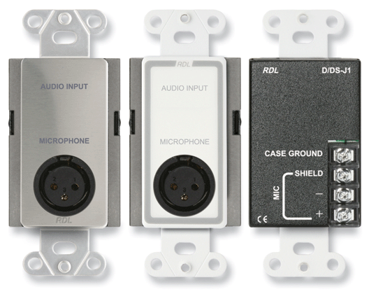 Radio Design Labs D-J1 Microphone Input Assembly - XLR, Terminal block