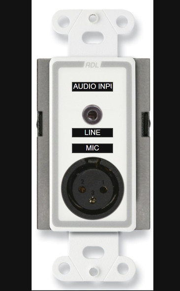 Radio Design Labs D-J3MC Mic/Line Input Assembly - XLR, Mini-jack, Terminal block