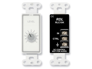 Radio Design Labs D-RLC10KC Remote Level Controller - 0 to 10 k Ohm (Custom Labeled)