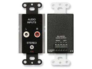 Radio Design Labs DB-CIJ3D Consumer Input Jacks Stereo - Black