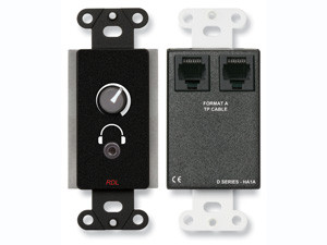 Radio Design Labs DB-HA1A Format-A Stereo Headphone Amplifier - Black (Compatible with Guest Room Audio System)