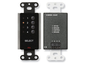 Radio Design Labs DB-RC4ST 4 Channel Remote Control for ST-SX4 - Black
