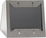 Radio Design Labs DC-2G Double Desktop or Wall Mounted Chassis for Decora Remote Controls and Panels - gray
