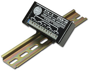 Radio Design Labs DRA-35S Stick-On DIN Rail Adapter