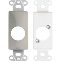 Radio Design Labs DS-D1 Single plate for standard and specialty connectors - Stainless