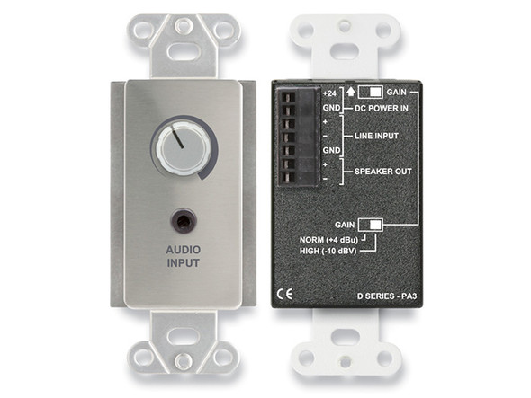 Radio Design Labs DS-PA3C 3.5 Watt Decora Audio Amplifier - SS (Custom Labeled)