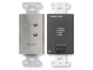 Radio Design Labs DS-RC2ST 2 Channel Remote Control for STICK-Ons - stainless steel