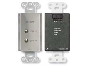 Radio Design Labs DS-RT2 Remote Control Selector - stainless steel