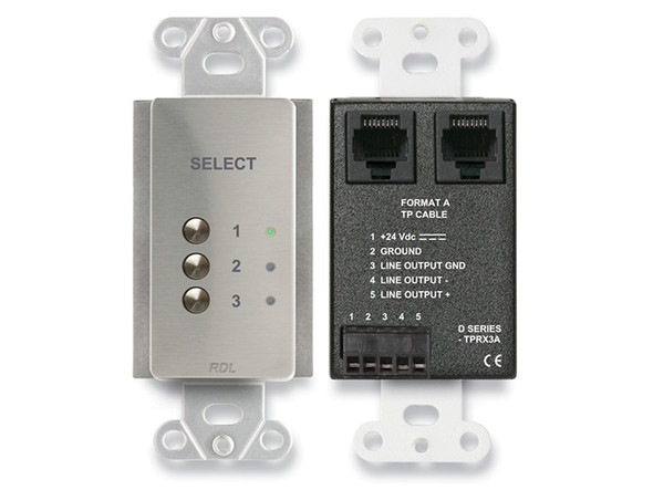 Radio Design Labs DS-TPRX3A Three Input Format-A Source Selector - SS
